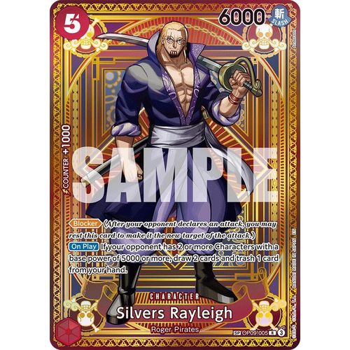 Silvers Rayleigh (SP) (OP09 - 005) [A Fist of Divine Speed] - PokéBox Australia