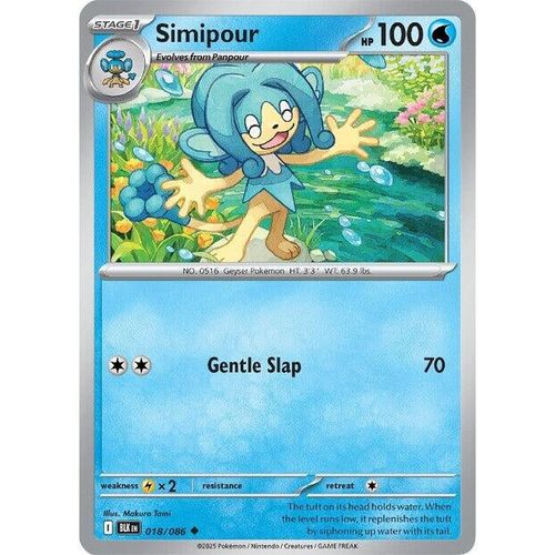 Simipour (018/086) (SV: Black Bolt) - PokéBox Australia