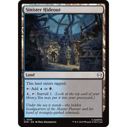Sinister Hideout (184) (Marvel's Spider - Man) - PokéBox Australia