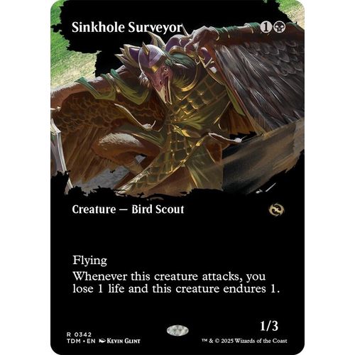 Sinkhole Surveyor (Borderless) (342) (Tarkir: Dragonstorm) - PokéBox Australia