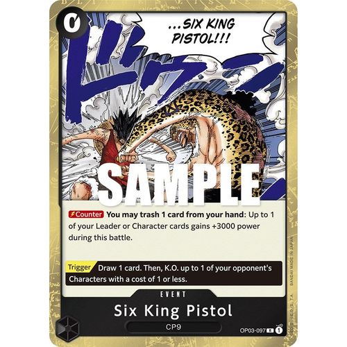Six King Pistol (OP03 - 097) [Pillars of Strength] - PokéBox Australia
