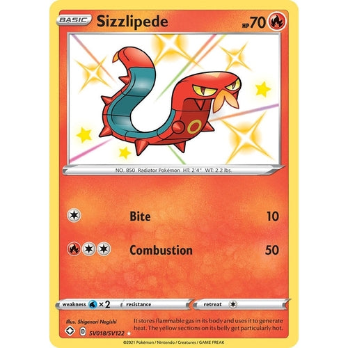 Sizzlipede (SV018/SV122) (Shining Fates: Shiny Vault) - PokéBox Australia