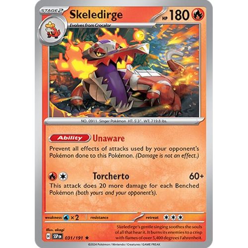 Skeledirge (031/191) [SV08: Surging Sparks] - PokéBox Australia