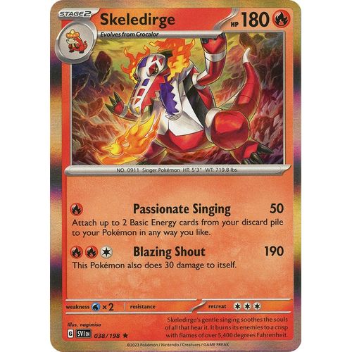 Skeledirge (038/198) [SV01: Scarlet & Violet Base Set] - PokéBox Australia