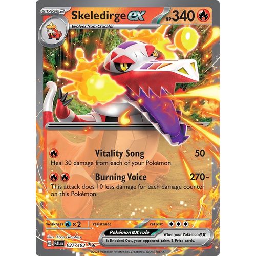 Skeledirge ex (037/193) [SV02: Paldea Evolved] - PokéBox Australia