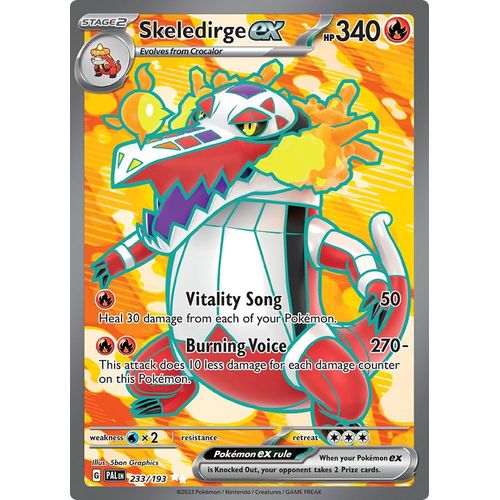 Skeledirge ex (233/193) [SV02: Paldea Evolved] - PokéBox Australia
