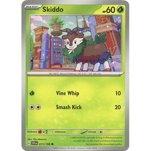 Skiddo (011/198) [SV01: Scarlet & Violet Base Set] - PokéBox Australia