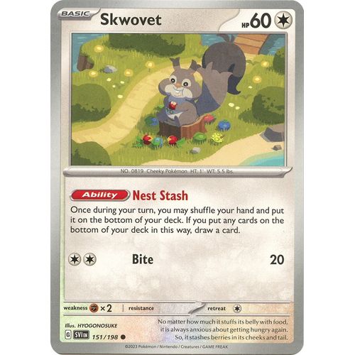 Skwovet (151/198) [SV01: Scarlet & Violet Base Set] - PokéBox Australia