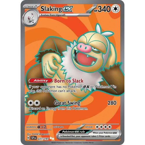 Slaking ex (227/191) [SV08: Surging Sparks] - PokéBox Australia