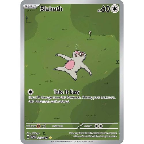 Slakoth (212/191) [SV08: Surging Sparks] - PokéBox Australia