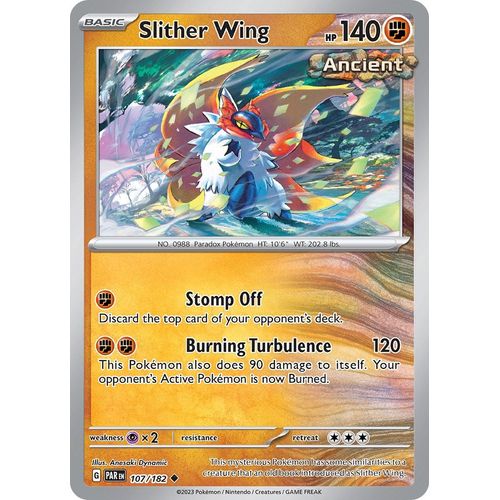 Slither Wing (107/182) [SV04: Paradox Rift] - PokéBox Australia