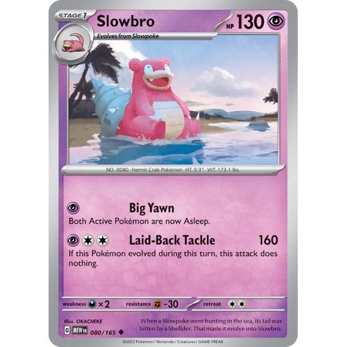 Slowbro (080/165) [SV: Scarlet & Violet 151] - PokéBox Australia