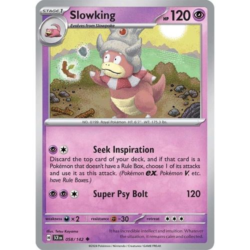 Slowking (058/142) [SV07: Stellar Crown] - PokéBox Australia