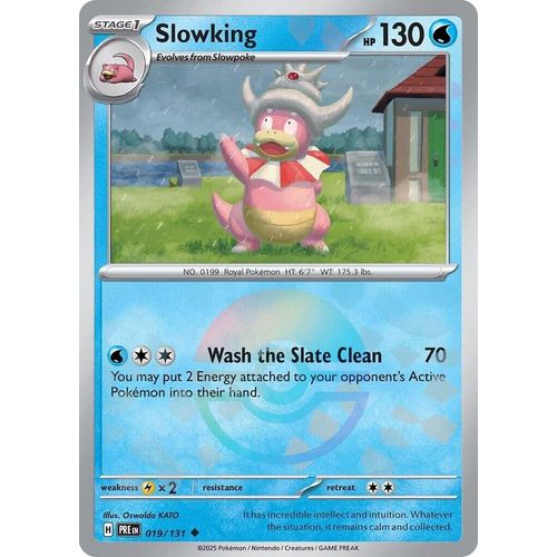 Slowking (Poke Ball Pattern) (019/131) [SV: Prismatic Evolutions] - PokéBox Australia