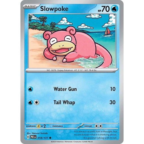 Slowpoke (018/131) [SV: Prismatic Evolutions] - PokéBox Australia