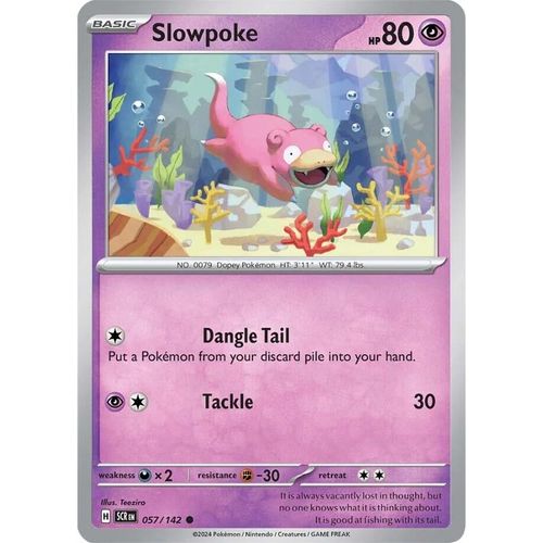 Slowpoke (057/142) [SV07: Stellar Crown] - PokéBox Australia