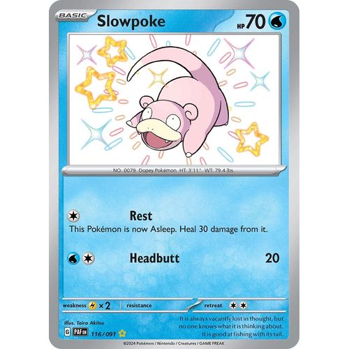 Slowpoke (116/091) [SV: Paldean Fates] - PokéBox Australia