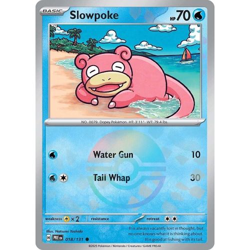 Slowpoke (Poke Ball Pattern) (018/131) [SV: Prismatic Evolutions] - PokéBox Australia