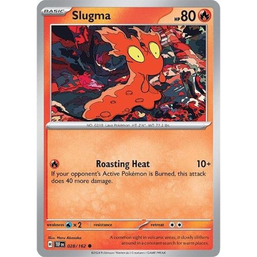 Slugma (028/162) [SV05: Temporal Forces] - PokéBox Australia