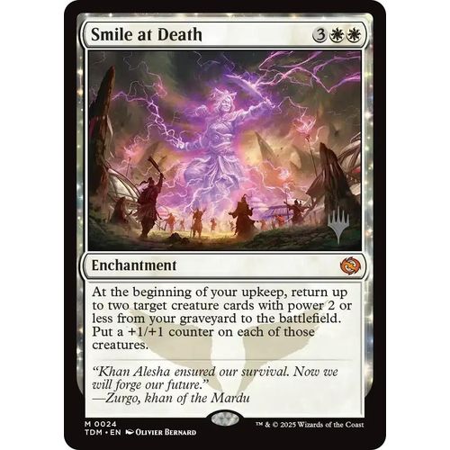 Smile at Death (24) (Promo Pack: Tarkir: Dragonstorm) - PokéBox Australia