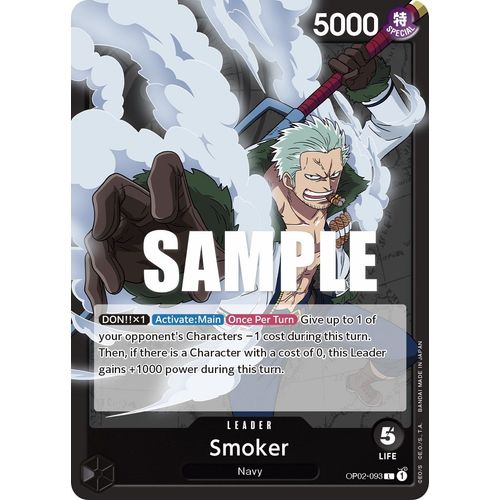 Smoker (093) (OP02 - 093) [Paramount War] - PokéBox Australia