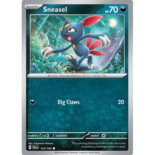 Sneasel (133/193) [SV02: Paldea Evolved] - PokéBox Australia