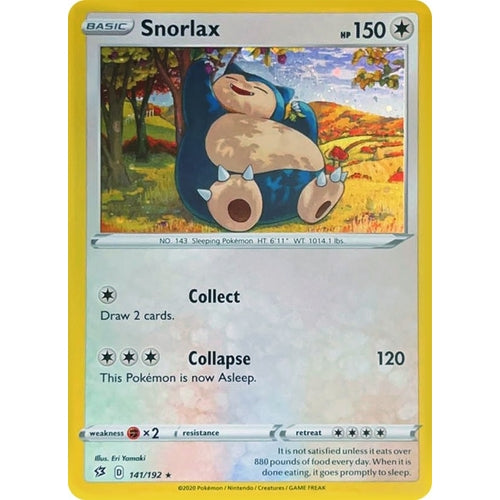 Snorlax - 141/192 (Cosmos Holo) (141/192) (Miscellaneous Cards & Products) - PokéBox Australia