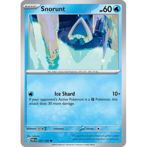 Snorunt (037/182) [SV04: Paradox Rift] - PokéBox Australia