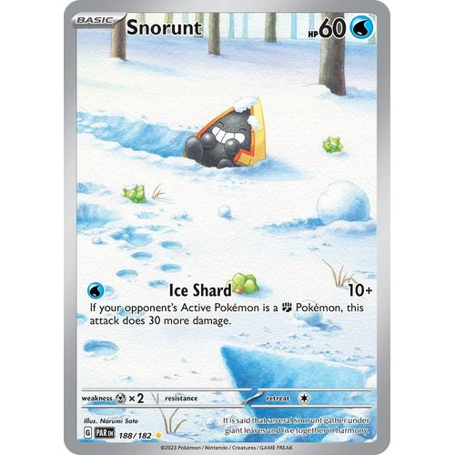 Snorunt (188/182) [SV04: Paradox Rift] - PokéBox Australia