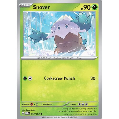 Snover (010/193) [SV02: Paldea Evolved] - PokéBox Australia
