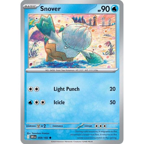 Snover (059/182) (SV10: Destined Rivals) - PokéBox Australia