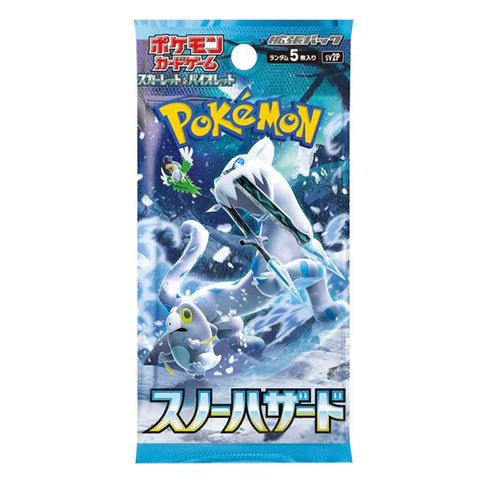 Snow Hazard SV2P Booster Box - Japanese Pokemon TCG - PokéBox Australia