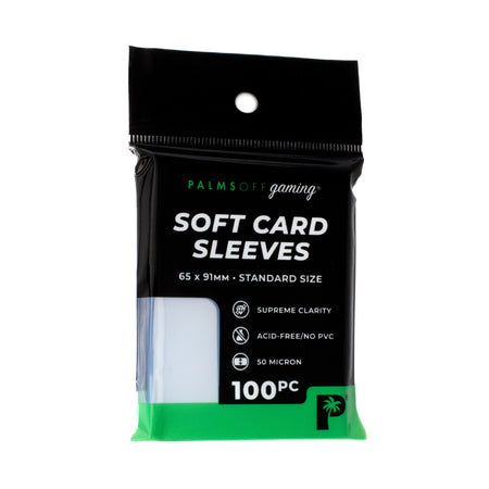 Palms Off Gaming - Soft Sleeves (Regular Size) - 100pc - PokéBox Australia