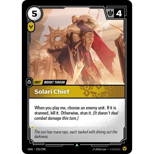 Solari Chief (225/298) (Origins) - PokéBox Australia