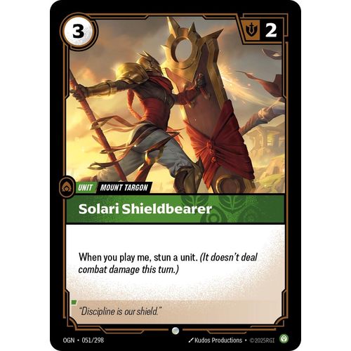 Solari Shieldbearer (051/298) (Origins) - PokéBox Australia