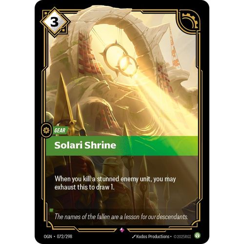 Solari Shrine (072/298) (Origins) - PokéBox Australia