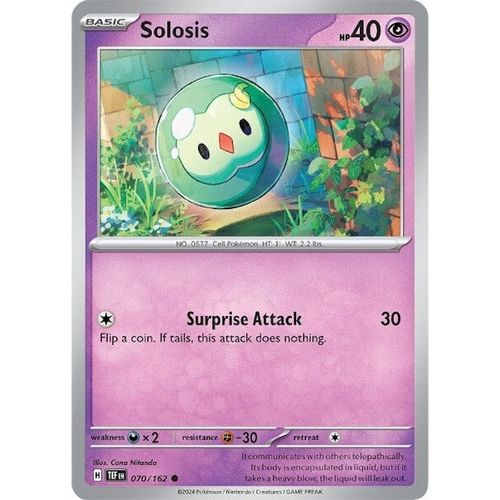 Solosis (070/162) [SV05: Temporal Forces] - PokéBox Australia