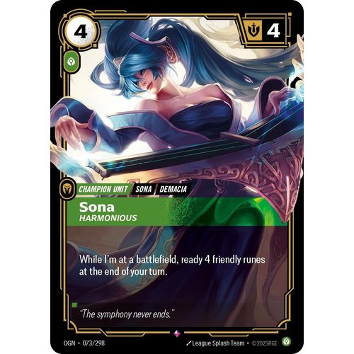 Sona - Harmonious (073/298) (Origins) - PokéBox Australia