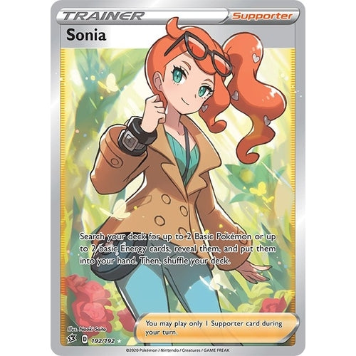 Sonia (Full Art) (192/192) (SWSH02: Rebel Clash) - PokéBox Australia