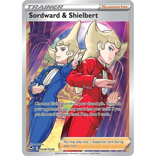 Sordward & Shielbert (TG28/TG30) (SWSH12: Silver Tempest Trainer Gallery) - PokéBox Australia