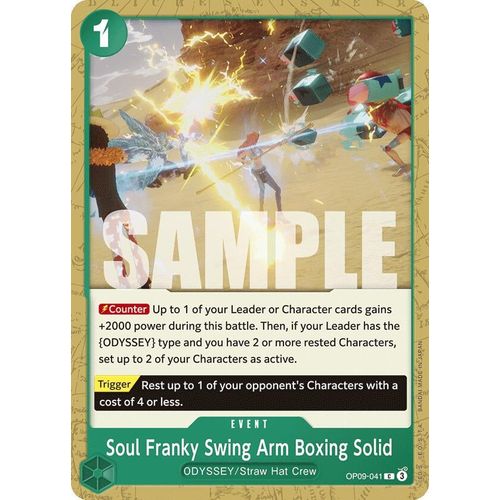 Soul Franky Swing Arm Boxing Solid (OP09 - 041) [Emperors in the New World] - PokéBox Australia