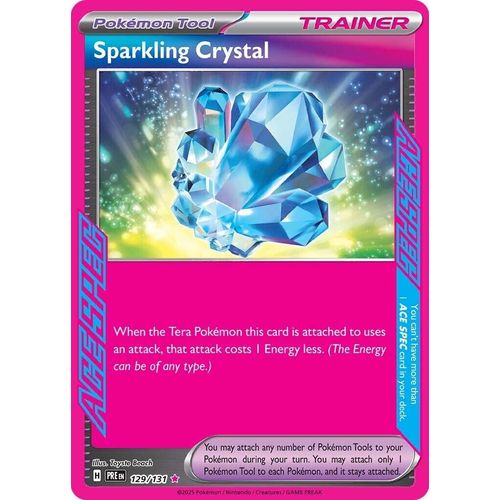 Sparkling Crystal (129/131) [SV: Prismatic Evolutions] - PokéBox Australia