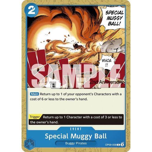 Special Muggy Ball (OP09 - 058) [Emperors in the New World: 2nd Anniversary Tournament Cards] - PokéBox Australia