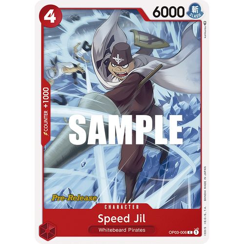 Speed Jil (OP03 - 006) [Pillars of Strength Pre - Release Cards] - PokéBox Australia