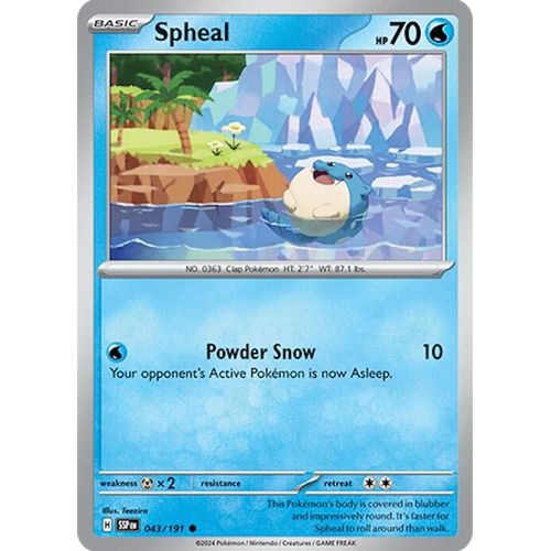 Spheal (043/191) [SV08: Surging Sparks] - PokéBox Australia