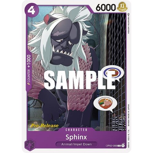 Sphinx (OP02 - 088) [Paramount War Pre - Release Cards] - PokéBox Australia