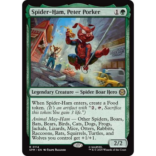 Spider - Ham, Peter Porker (114) (Marvel's Spider - Man) - PokéBox Australia