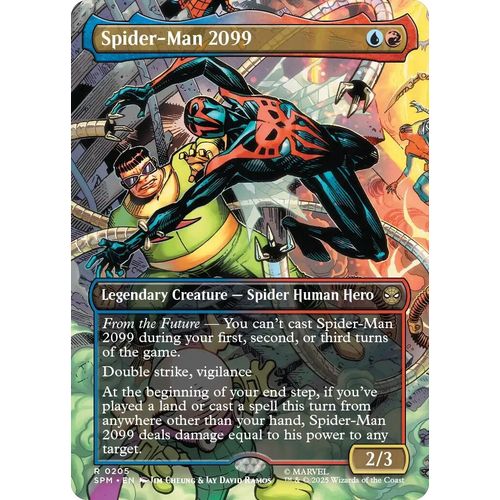 Spider - Man 2099 (0205) (Borderless) (205) (Marvel's Spider - Man) - PokéBox Australia