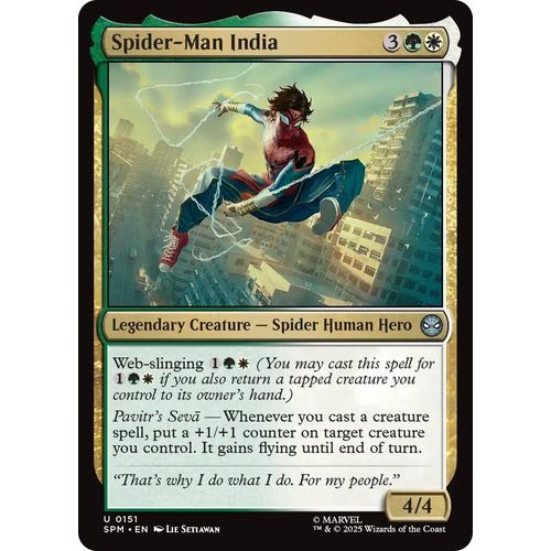 Spider - Man India (151) (Marvel's Spider - Man) - PokéBox Australia