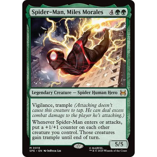 Spider - Man, Miles Morales (18) (Marvel's Spider - Man: Eternal - Legal) - PokéBox Australia